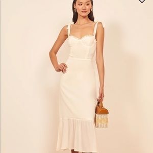 *💖Sale* Reformation  Nikita Dress - Ivory